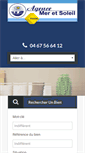 Mobile Screenshot of immobilier-grande-motte.fr
